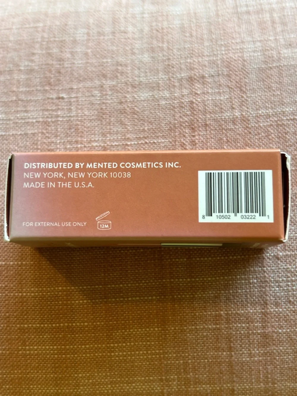 Mented Semi-Matte Lipstick in Peach Please | Full Size | New